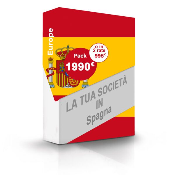 Società in Spagna in 2 rate