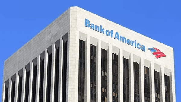 Bank of America : Introduction bancaire Bank of America (TOP 7 mondial), sans déplacement